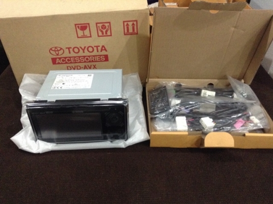 ขายเครื่องเล่น DVD 2DIN Toyota Accessories ของแท้ของใหม่พร้อมชุดติดตั้งสำหรับโตโยต้าค่ะ ขายเครื่องเล่น DVD 2DIN Toyota Accessories ของแท้ของใหม่พร้อมชุดติดตั้งสำหรับโตโยต้าค่ะ