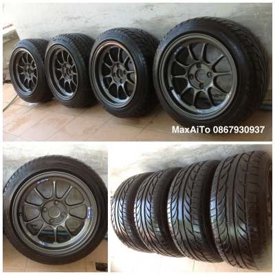 ขาย Rf1 ขอบ15 กว้าง8 พร้อมยางปี12