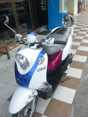 มาใหม่รถสวยม๊ากมาก Fino เกแยกส่วน ลายณเดช ปี 2556 รถเีพียง 4 เดือน