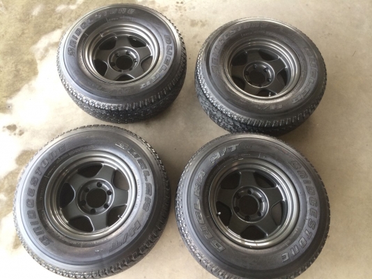 ขายล้อBradKyขอบ16 ยางมิสชลิน 256/70