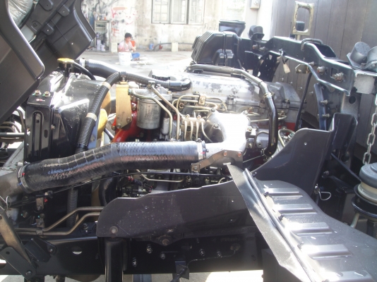 HINO FC4J ปี 2548 ยาว 5.50 เมตร กระบะคอกใหม่ ยาง 90\% รถสวย พร้อมใช้งาน