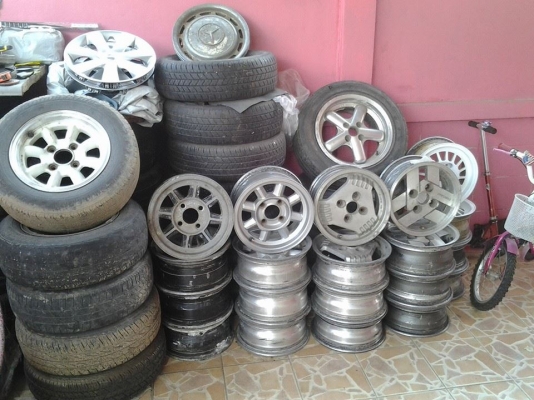 ขายล้อ Retro ขอบ 13 - 15 หลายชุด 3500 - 7500 คร้บ 0850227371
