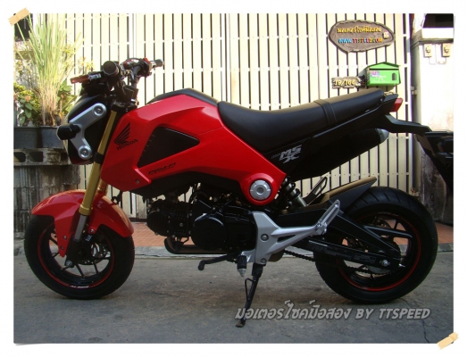 ขาย MSX 125 รถบ้านมือเดียวไมล์ 2พันกว่าโลปี 56 ขาย MSX 125 รถบ้านมือเดียวไมล์ 2พันกว่าโลปี 56