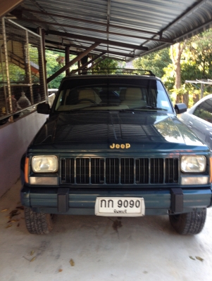 รถ Jeep Cherokee ปี 95 สีเขียว สภาพดีมากพร้อมใช้งาน(เจ้าของใช้เอง) รถ Jeep Cherokee ปี 95 สีเขียว สภาพดีมากพร้อมใช้งาน(เจ้าของใช้เอง)