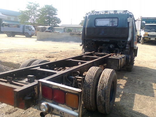 ISUZU NPR 59LU 115 แรงม้า หัวคัสซี มีกระบะคาร์โก้