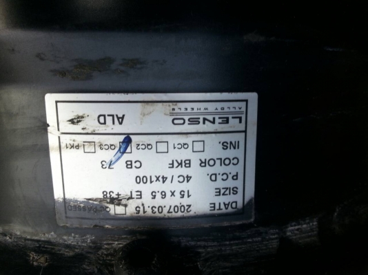 ขาย แม็ก LENSO แท้ สภาพดี ไม่คต ไม่ดุ้ง ไม่งอ 087-7698204