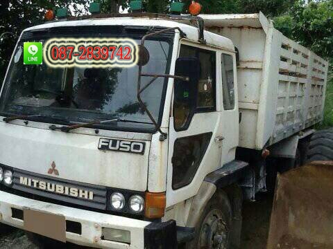 ขาย  รถดัมพ์  10  ล้อ  2 เพลา  MITSUBISHI