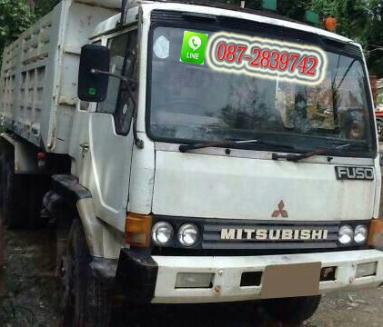 ขาย  รถดัมพ์  10  ล้อ  2 เพลา  MITSUBISHI