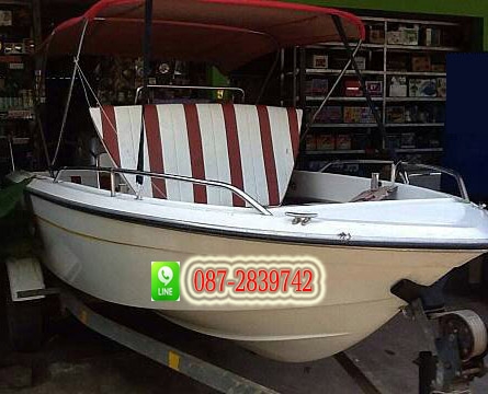 ขาย เรือเร็วพร้อมเครื่อง HONDA จำนวน 50 แรงม้า 4 จังหวะ รุ่นสุดท้าย