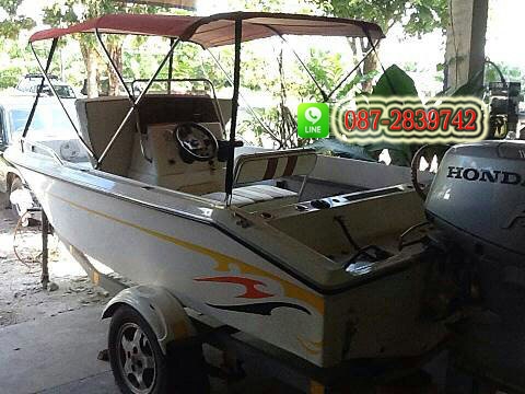 ขาย เรือเร็วพร้อมเครื่อง HONDA จำนวน 50 แรงม้า 4 จังหวะ รุ่นสุดท้าย