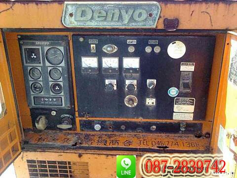 ขาย  เครื่องปั่นไฟ DENYO 125 KVA SOUND PROOF
