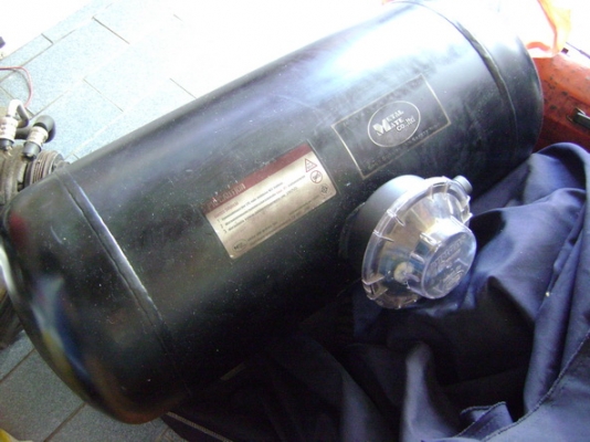 ถังแก๊ส lpg มัลติวาวล์ 58 ลิตร