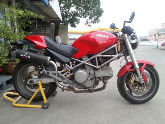 ขาย ducati m400 IE ปี2003 หัวฉีด ดิสคู่ครับ จะแลกหรือเทรินก้ได้นะครับ inv.