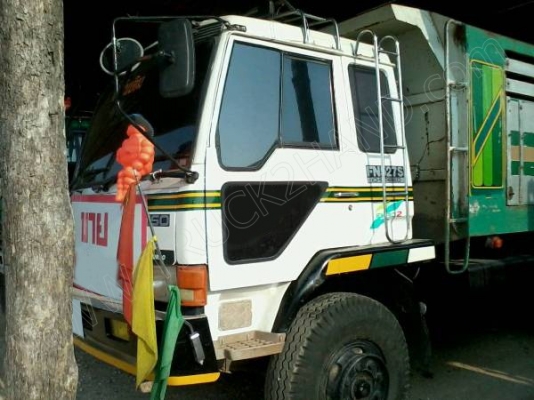 รถบรรทุก 10 ล้อดั๊มพ์ ยี่ห้อ MITSUBISHI รุ่น FN527