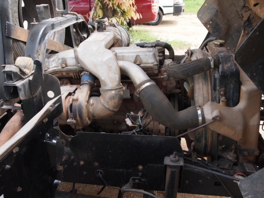 ขายรถบรรทุก6 ล้อ ดัมพ์ HINO  FB4J  เสมอทอง  เทอร์โบโรงงาน  ปี 45  ดัมพ์สามมิตร