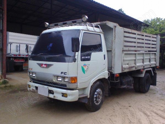 รถบรรทุก 6 ล้อดั๊มพ์ ยี่ห้อ HINO รุ่น FC 120 แรงม้า รุ่นกระจกไฟฟ้า