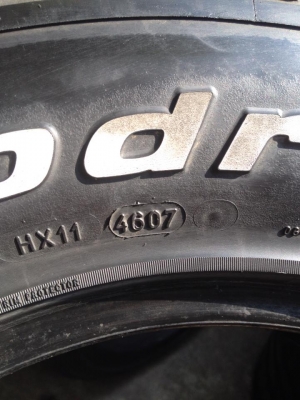 ขายยาง BF ALLTERRAIN 265-70-16 ดอกเป็นก้อน 1ชุดครับ 7500 ขายยาง BF ALLTERRAIN 265-70-16 ดอกเป็นก้อน 1ชุดครับ 7500