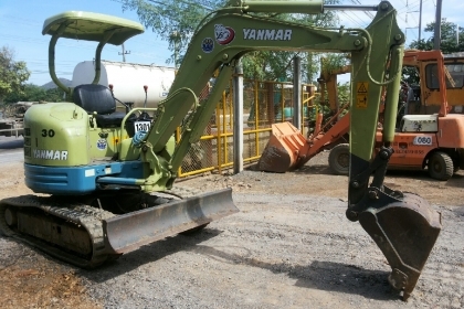 รถขุด-ดัน YANMAR VIO 30 { ปั้มนิ้ว } ( มีVDOให้ชม ) รถเก่านอกมีเอกสารแจ้งจำหน่าย สภาพพร้อมใช้งาน