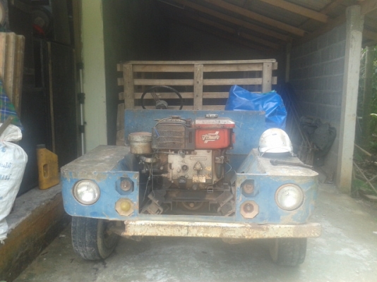 รถอีแต๋น สี่ล้อ  เครื่องยนต์ ยันม่า 10.5 แรงม้า พร้อมใช้