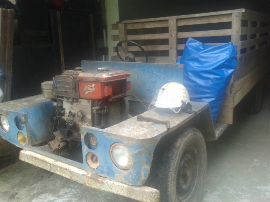 รถอีแต๋น สี่ล้อ  เครื่องยนต์ ยันม่า 10.5 แรงม้า พร้อมใช้