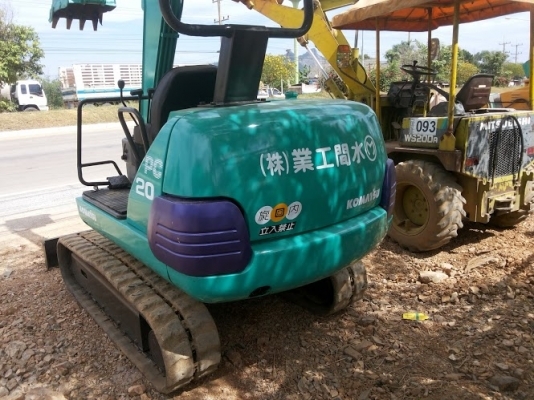 ขายรถขุด-ดัน KOMATSU pc 20-7 (มีVDOให้ชม) รถเก่านอก สภาพพร้อมใช้งาน มีเอกสารแจ้งจำหน่าย