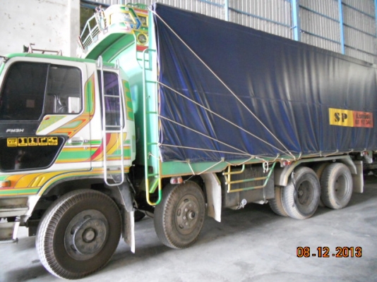 ขายรถพ่วง24ล้อ ดัมพ์แม่+ลูก คอกเกษตรมีตะแกรง HINO FM3Hสภาพนางฟ้า ไม่ต้องซ่อม 1,400,000