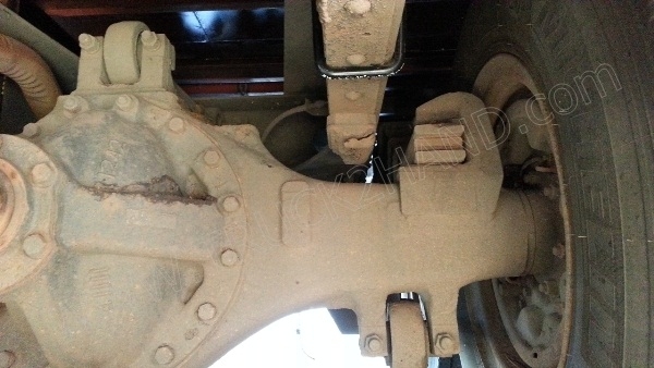 รถบรรทุก 10 ล้อ ยี่ห้อ HINO 168 แรงม้า ติดแก๊ส NGV 8 ถัง ลักษณะถังยืน