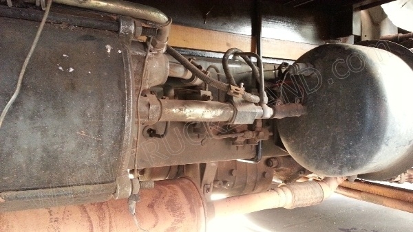 รถบรรทุก 10 ล้อ ยี่ห้อ HINO 168 แรงม้า ติดแก๊ส NGV 8 ถัง ลักษณะถังยืน