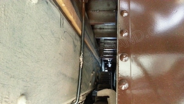 รถบรรทุก 10 ล้อ ยี่ห้อ HINO 168 แรงม้า ติดแก๊ส NGV 8 ถัง ลักษณะถังยืน