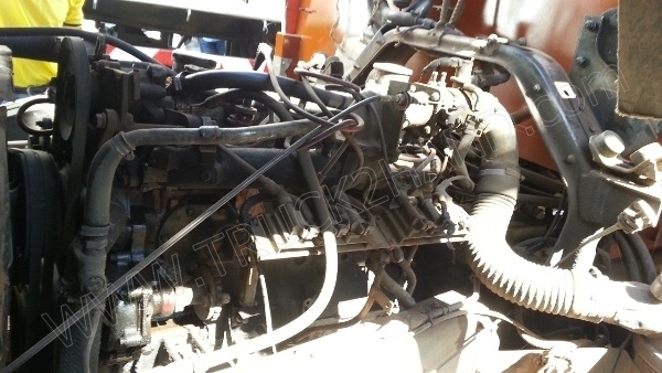 รถบรรทุก 10 ล้อ ยี่ห้อ HINO 168 แรงม้า ติดแก๊ส NGV 8 ถัง ลักษณะถังยืน