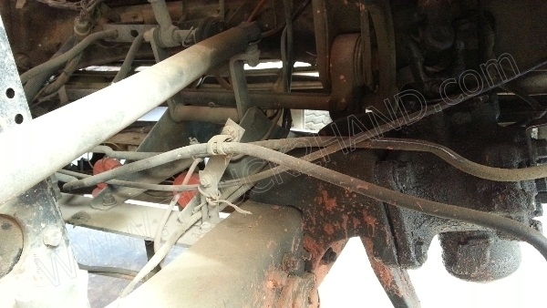 รถบรรทุก 10 ล้อ ยี่ห้อ HINO 168 แรงม้า ติดแก๊ส NGV 8 ถัง ลักษณะถังยืน