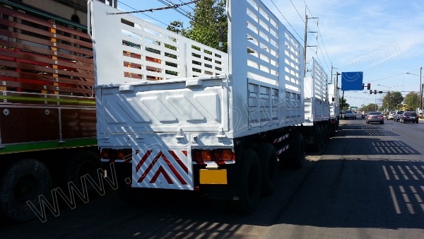 รถบรรทุก พ่วงแม่-ลูก ยี่ห้อ NISSAN 290 แรงม้า ติดแก๊ส NGV 8 ถัง ลักษณะถังยืน รถบรรทุก พ่วงแม่-ลูก ยี่ห้อ NISSAN 290 แรงม้า ติดแก๊ส NGV 8 ถัง ลักษณะถังยืน