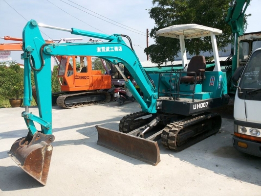 ขายแบคโฮ HITACHI แบบ UH007 เก่านอกสภาพสวย ช่วงล่างดี เครื่องดี ปั้มแรง  ราคาไม่แพง