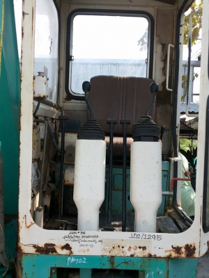 ขายแบคโฮ EXCAVATOR แบบ S&amp;13580 เก่านอกสภาพสวย เครื่องดี ปั๊มแรง ปั๊มนิ้ว ระบบไฟฟ้ายังเหลือครบ ราคาไม่แพง