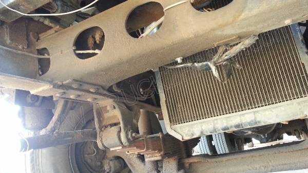 รถบรรทุก 10 ล้อ ยี่ห้อ HINO 168 แรงม้า  ติดแก๊ส NGV 8 ถัง ลักษณะถังยืน