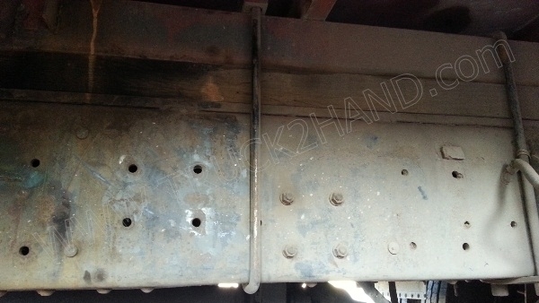 รถบรรทุก 10 ล้อ ยี่ห้อ HINO 168 แรงม้า  ติดแก๊ส NGV 8 ถัง ลักษณะถังยืน