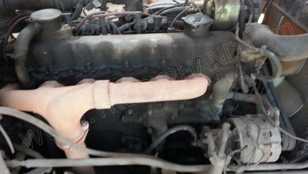 รถบรรทุก 10 ล้อ ยี่ห้อ HINO 168 แรงม้า  ติดแก๊ส NGV 8 ถัง ลักษณะถังยืน