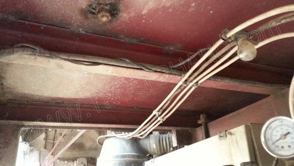 รถบรรทุก 10 ล้อ ยี่ห้อ HINO 168 แรงม้า  ติดแก๊ส NGV 8 ถัง ลักษณะถังยืน