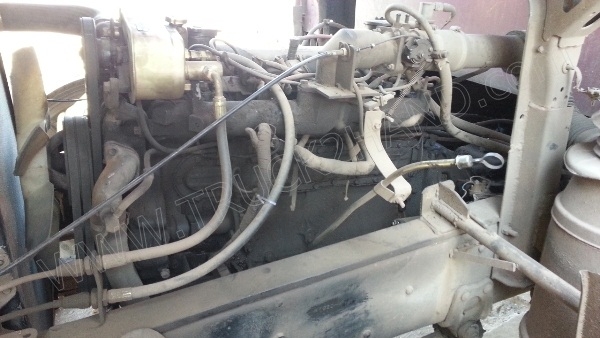 รถบรรทุก 10 ล้อ ยี่ห้อ HINO 168 แรงม้า  ติดแก๊ส NGV 8 ถัง ลักษณะถังยืน