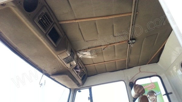 รถบรรทุก 10 ล้อ ยี่ห้อ HINO 168 แรงม้า  ติดแก๊ส NGV 8 ถัง ลักษณะถังยืน