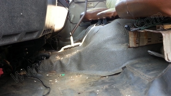 รถบรรทุก 10 ล้อ ยี่ห้อ HINO 168 แรงม้า  ติดแก๊ส NGV 8 ถัง ลักษณะถังยืน