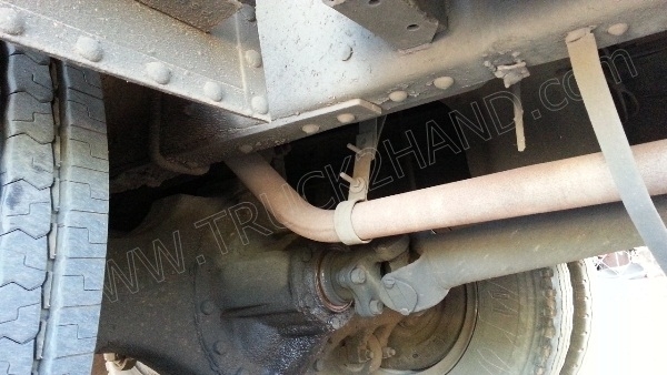 รถบรรทุก 10 ล้อ ยี่ห้อ HINO 168 แรงม้า  ติดแก๊ส NGV 8 ถัง ลักษณะถังยืน