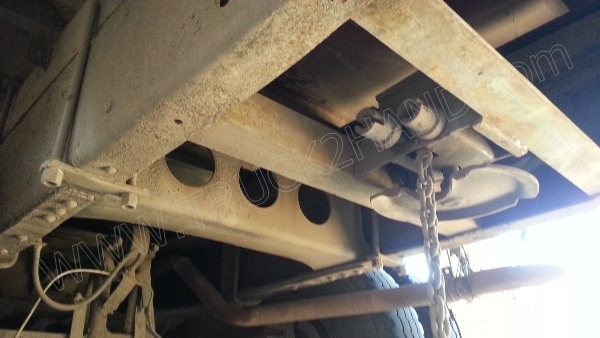 รถบรรทุก 10 ล้อ ยี่ห้อ HINO 168 แรงม้า  ติดแก๊ส NGV 8 ถัง ลักษณะถังยืน