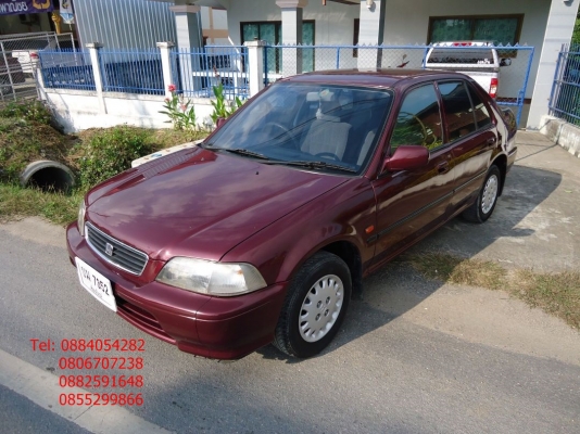 ขาย Honda city type s สีแดงสวยๆ ปี 39 ราคา 88,000 บาท ++++++++++