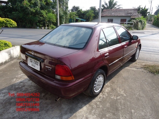 ขาย Honda city type s สีแดงสวยๆ ปี 39 ราคา 88,000 บาท ++++++++++