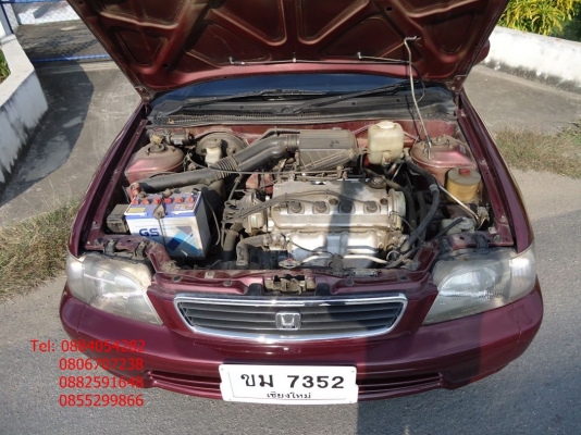 ขาย Honda city type s สีแดงสวยๆ ปี 39 ราคา 88,000 บาท ++++++++++