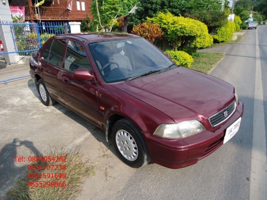 ขาย Honda city type s สีแดงสวยๆ ปี 39 ราคา 88,000 บาท ++++++++++