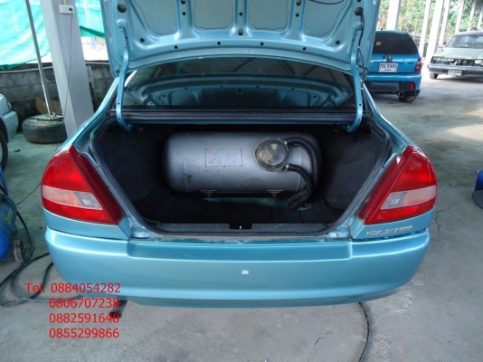 ขาย Mitsubishi lancer ท้ายเบ้นซ์ สีเขียว ติดแก็ส lpg ราคา 108,000 บาท +++++++++