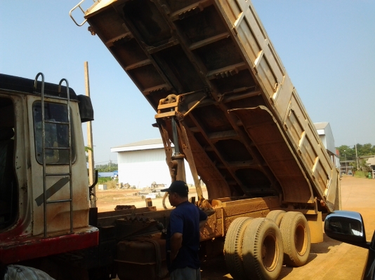 MITSUBISHI FN527MA เครื่อง6D16 2เพลาดั้ม MITSUBISHI FN527MA เครื่อง6D16 2เพลาดั้ม