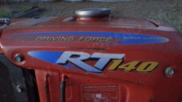 รถไถนั่งขับยี่ห้อ KUBOTA DIESEL รุ่น KRT140PTO (ออกห้างสยามคูโบต้า)